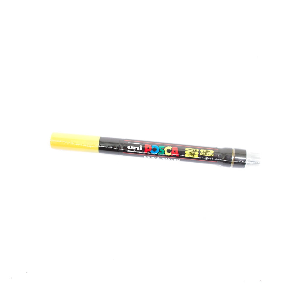Uni Posca, Paint Marker, Art & School, Brush, 350, 48475, Yellow